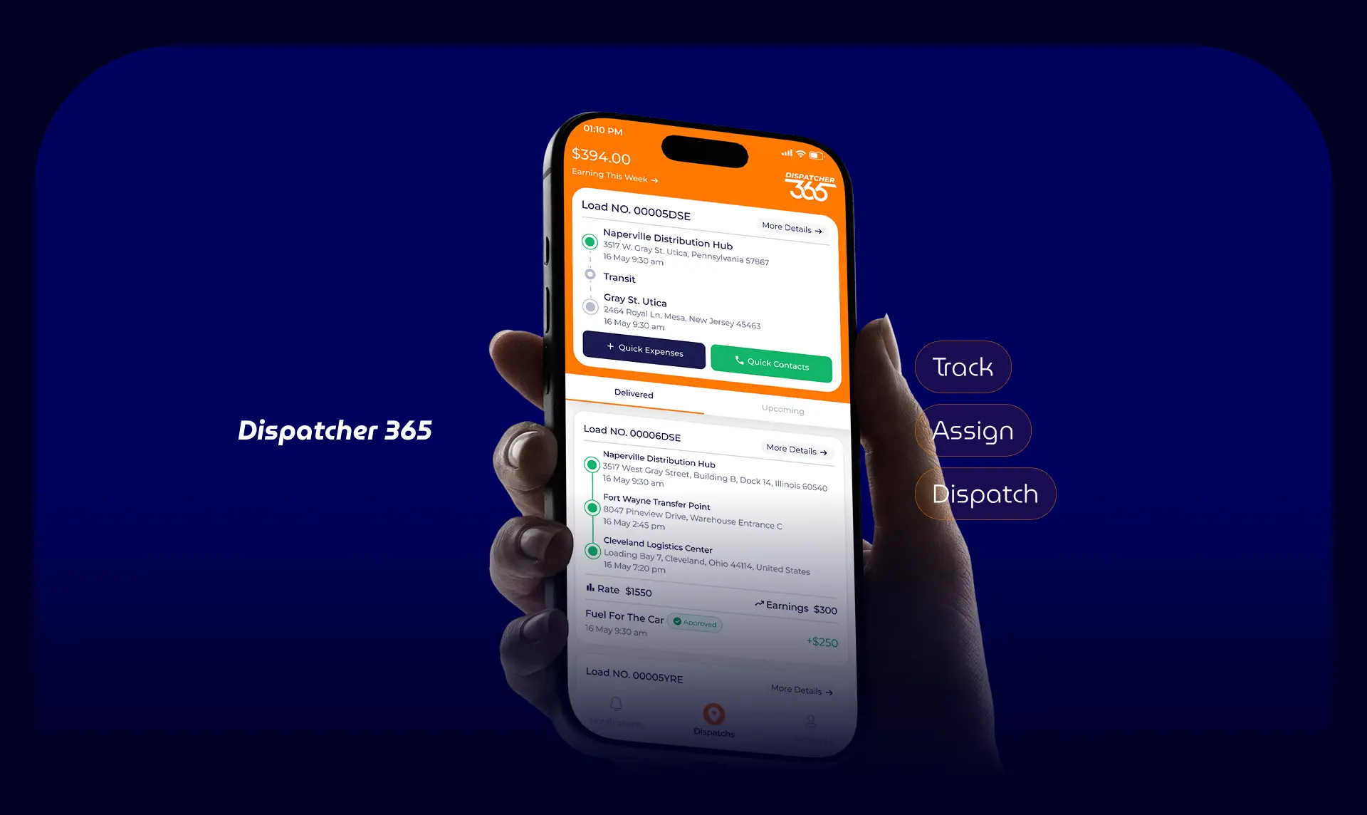 مصمم هوية بصرية dispatcher365